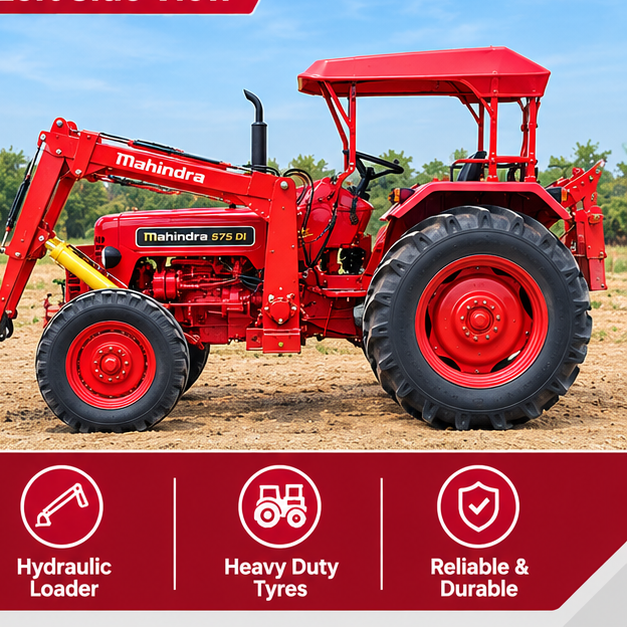 Tractor Mounted Pole Erection Machine