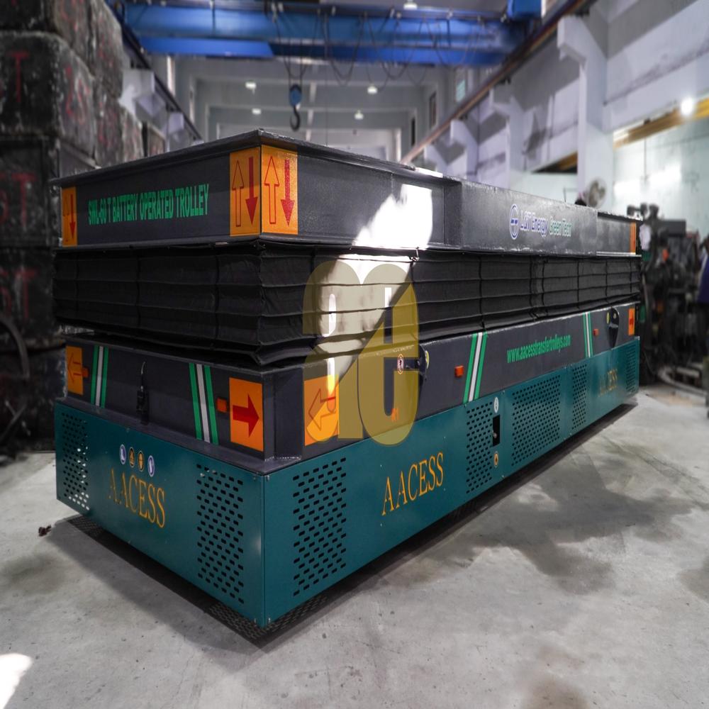 Battery Operated Omnidirectional Rotation Trolley