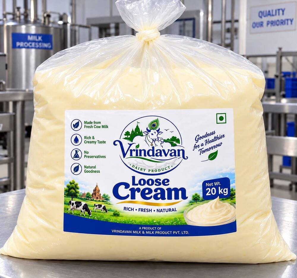 Cow Cream For Ghee & Ice Cream