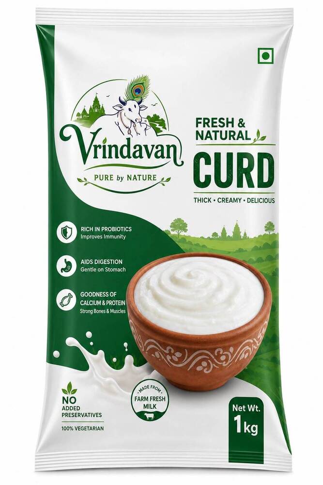 Full Fat Curd 1 Kg