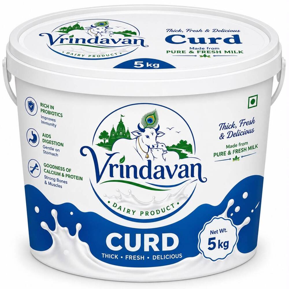 5kg Curd Tub