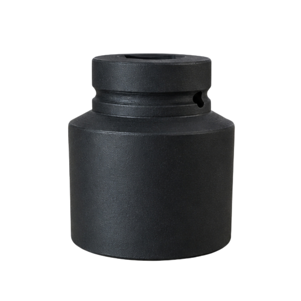 Impact Socket - High Carbon Steel | Industrial Use, Black Oxidised Finish, One Year Warranty