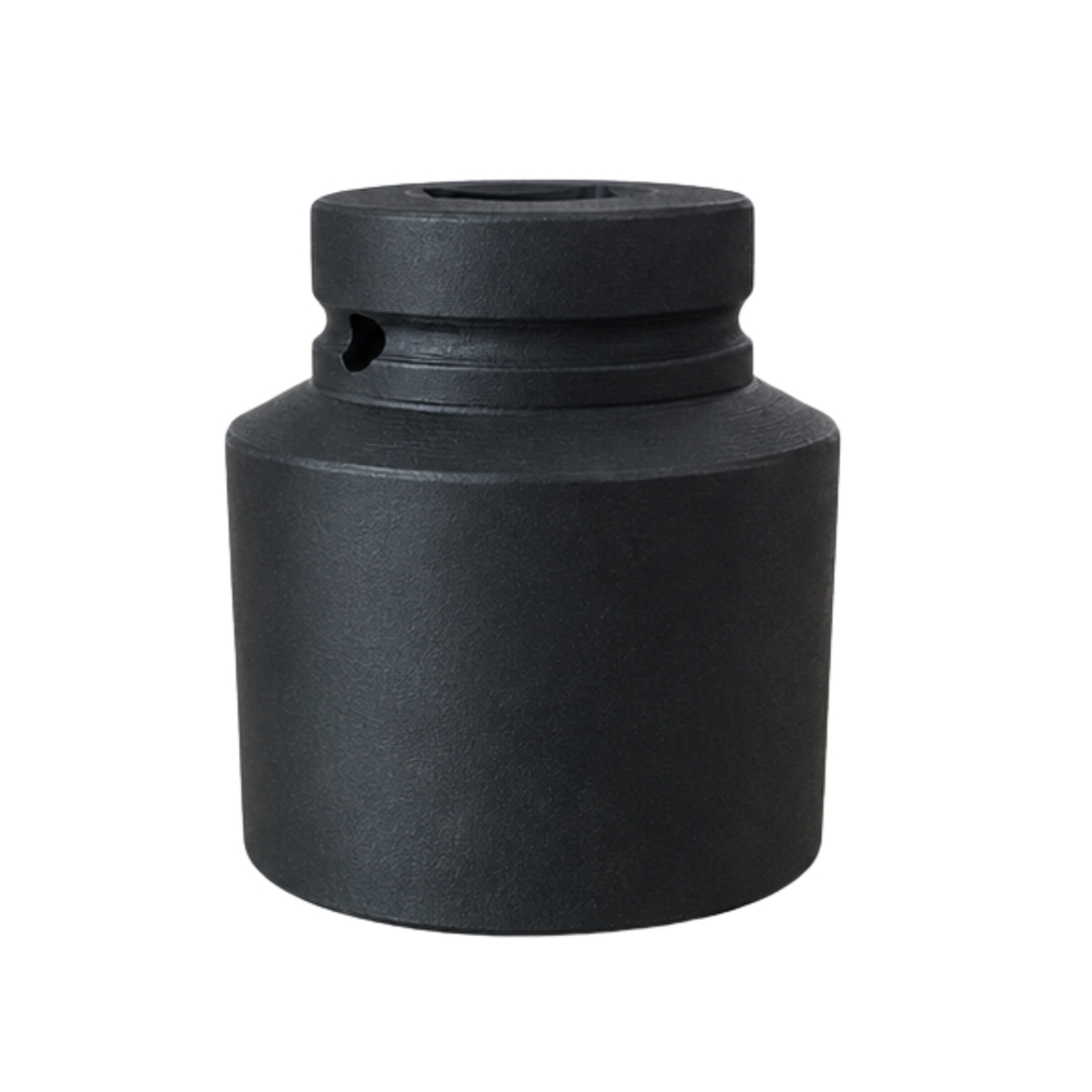 Impact Socket - High Carbon Steel | Industrial Use, Black Oxidised Finish, One Year Warranty