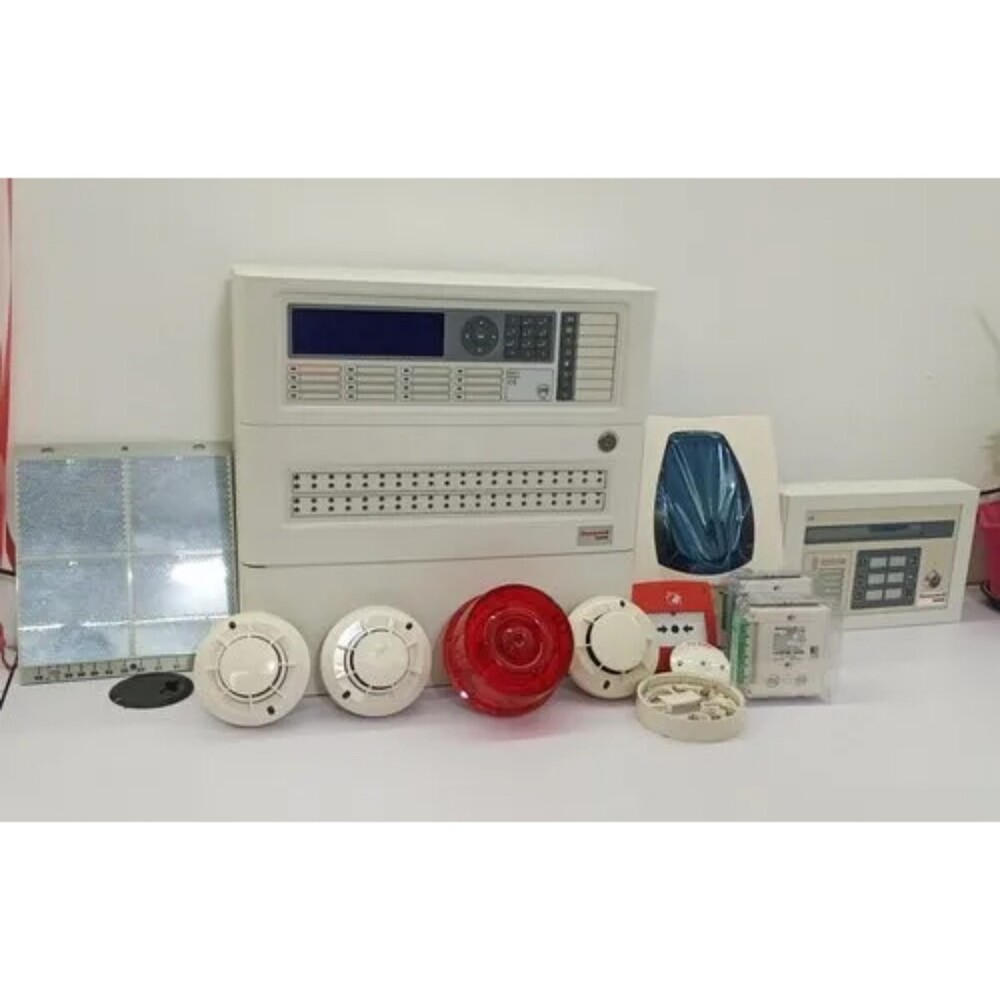 Morley Fire Alarm System - Color: Red & White