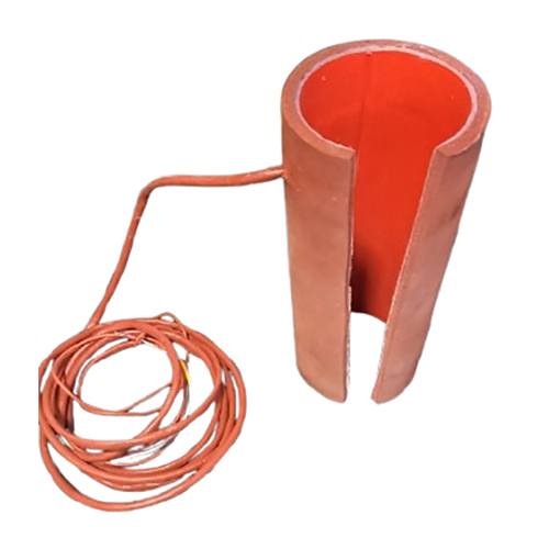 D-9Inch  x L-29 Inch Cylindrical Type  Silicon Flexible Heater