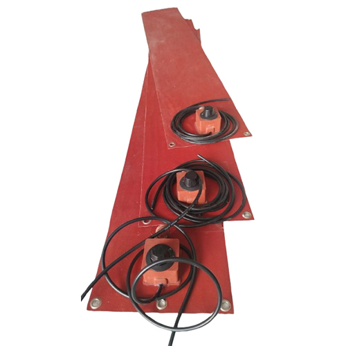 24 x 1 inch Rectangle Silicone Rubber Heater
