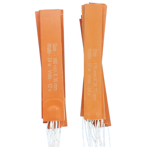 20 x 120mm Strip Type Silicone Rubber Heater