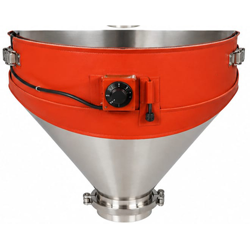 12 ft x 4ft x 5ft x 4ft Hopper Silicone Rubber Heater
