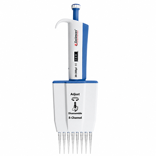 8 Channel Micropipette Variable Volume 0.5-10ul