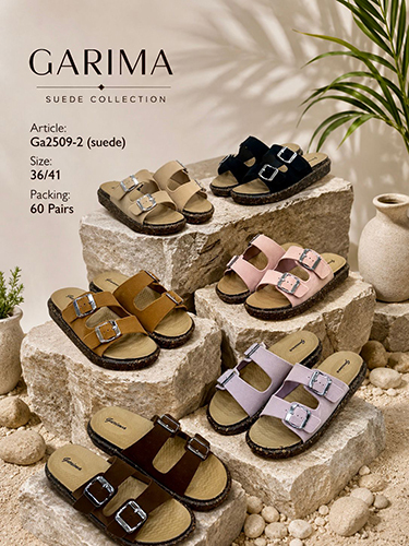 GA2409-2 Suede Comfortable Footwear