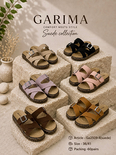 GA2509-4 Suede Comfortable Footwear