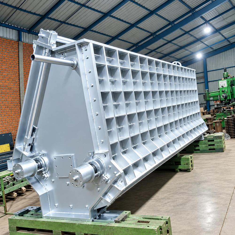 Open Type Head Box Paper Machine - Color: Green (Custom On Request)