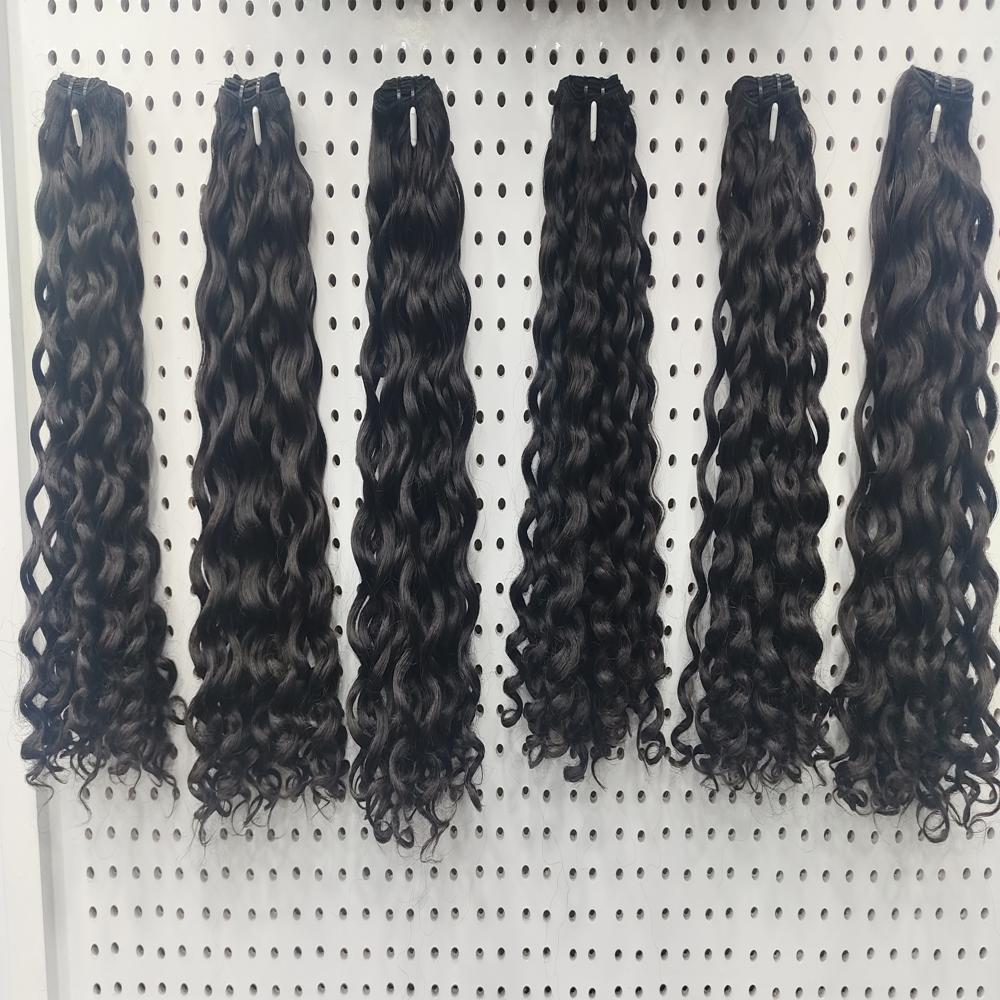 Remy Pure Natural Curly Machine Weft