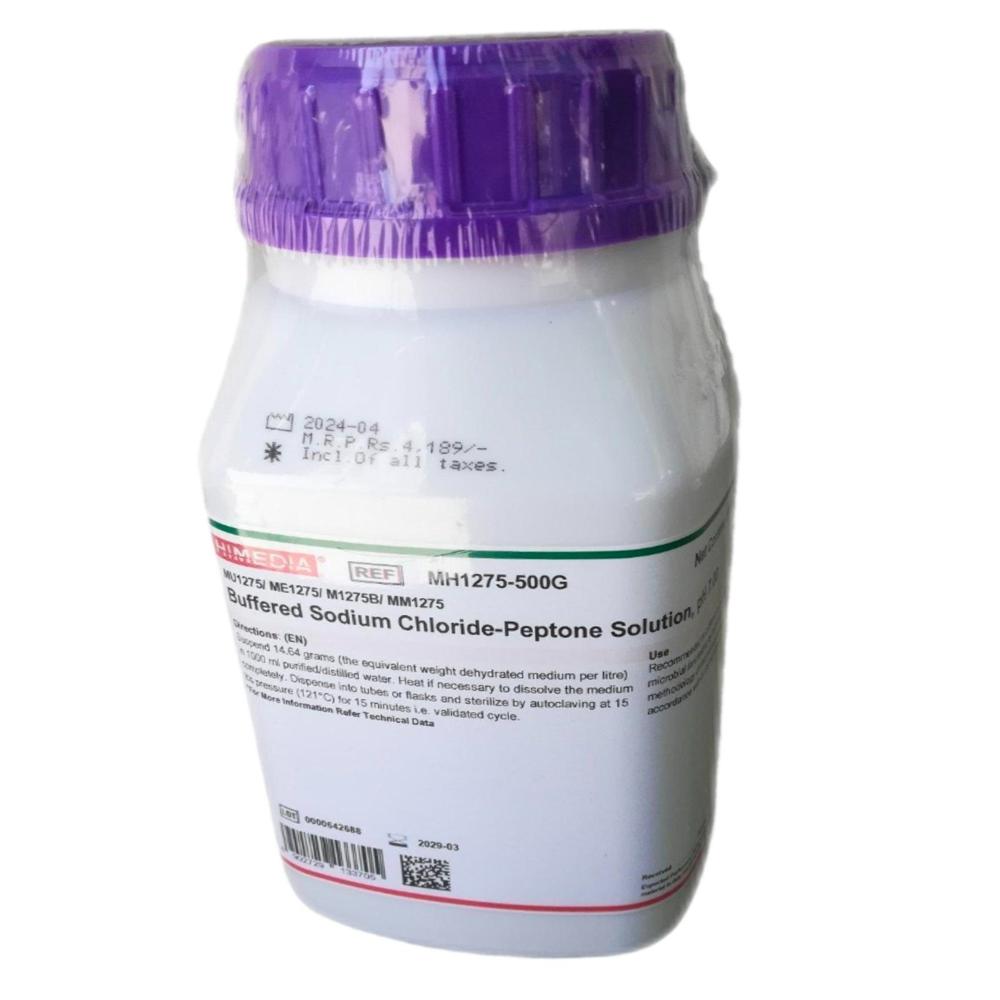 Buffered Sodium Chloride Peptone Solution pH 7.0