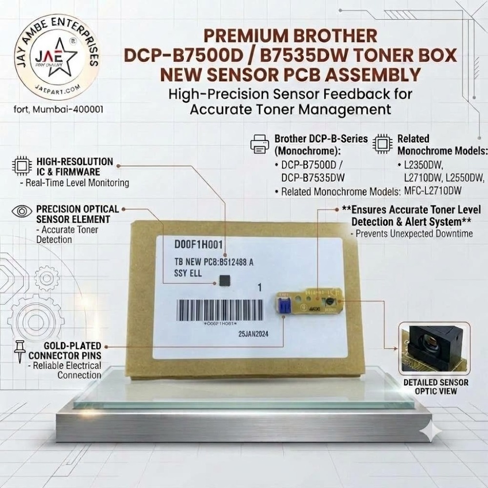 Brother Dcp-B7500D/B7535Dw Toner Box Neww Senor Pcb Assembly - Capacity: 1000 Kg