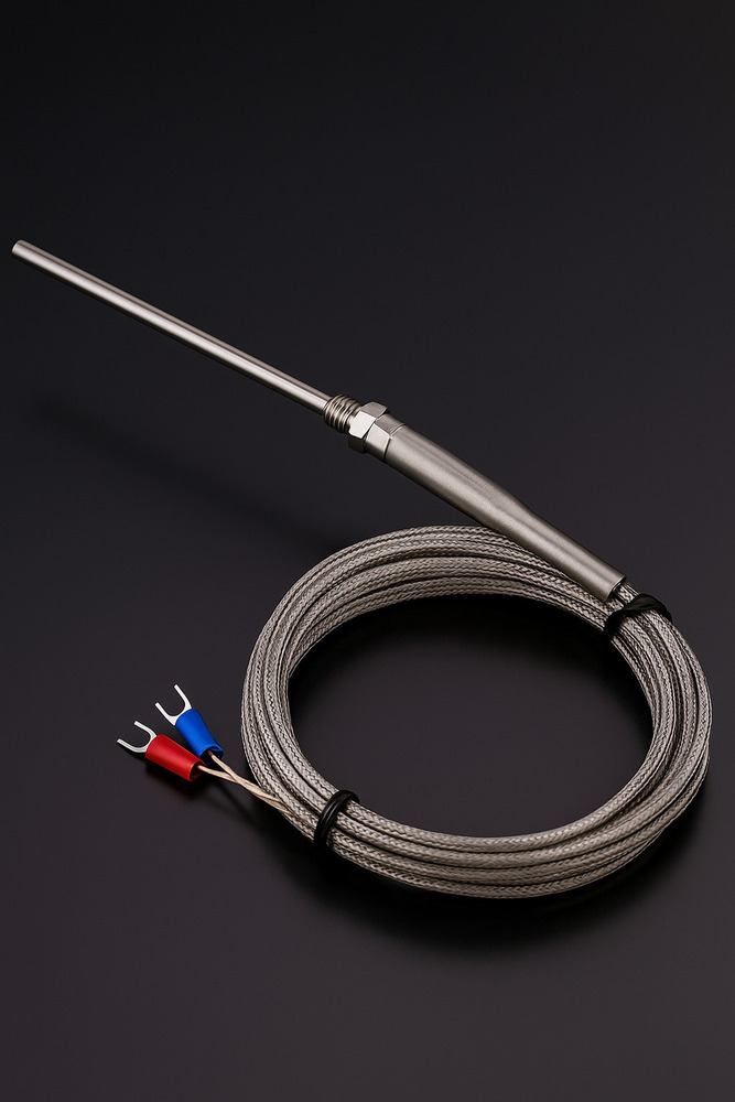 J Type & K Type Thermocouple | Industrial Temperature Sensor for Heating & Furnace Applications