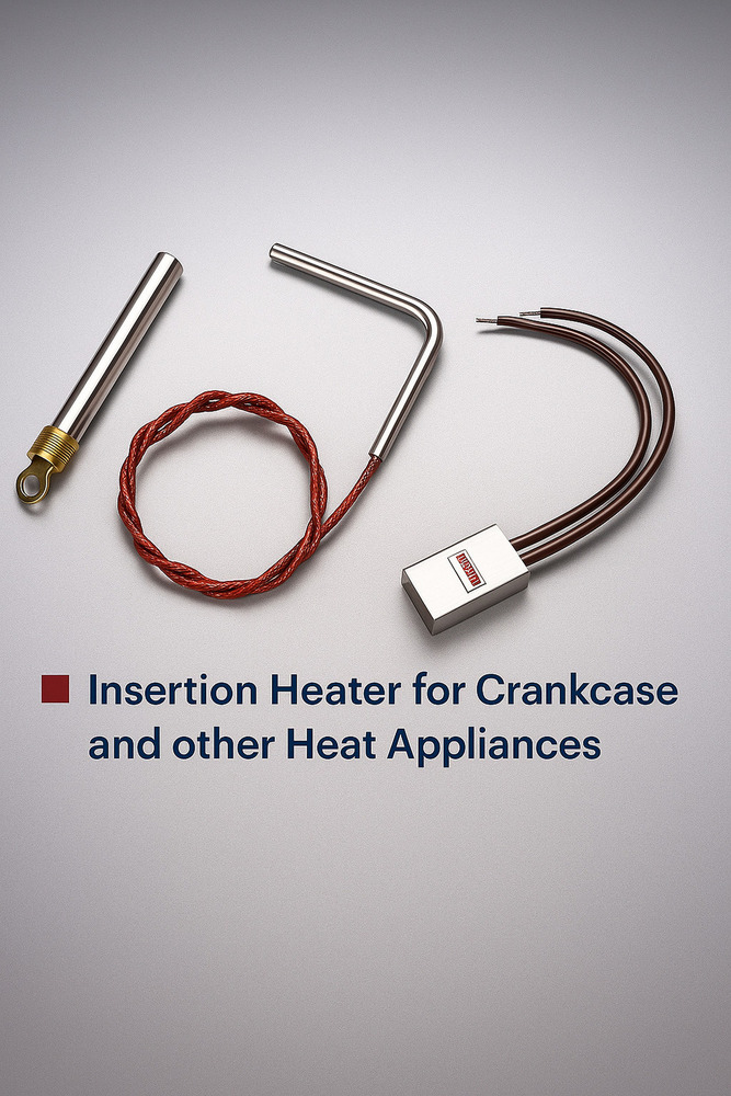 INSERTION HEATER FOR CRANKCASE