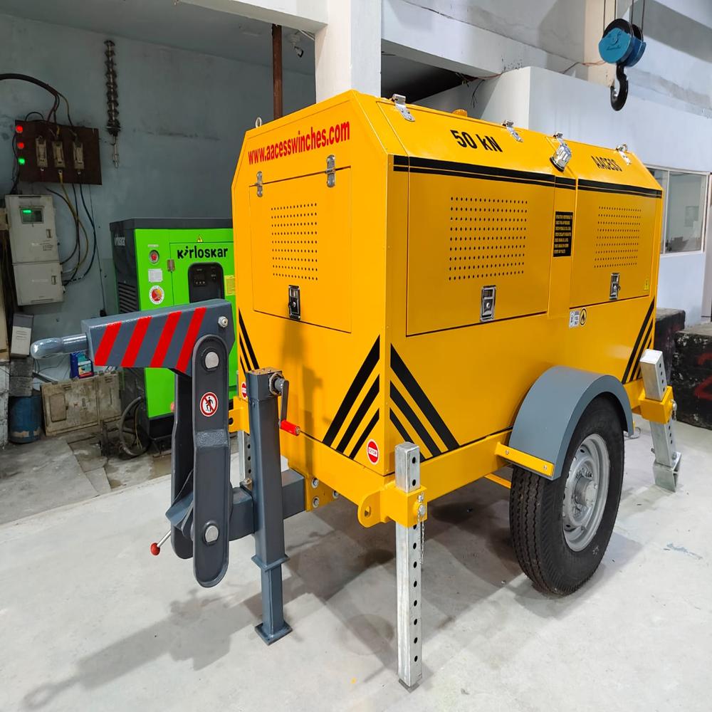 Industrial Cable Pulling Winch 