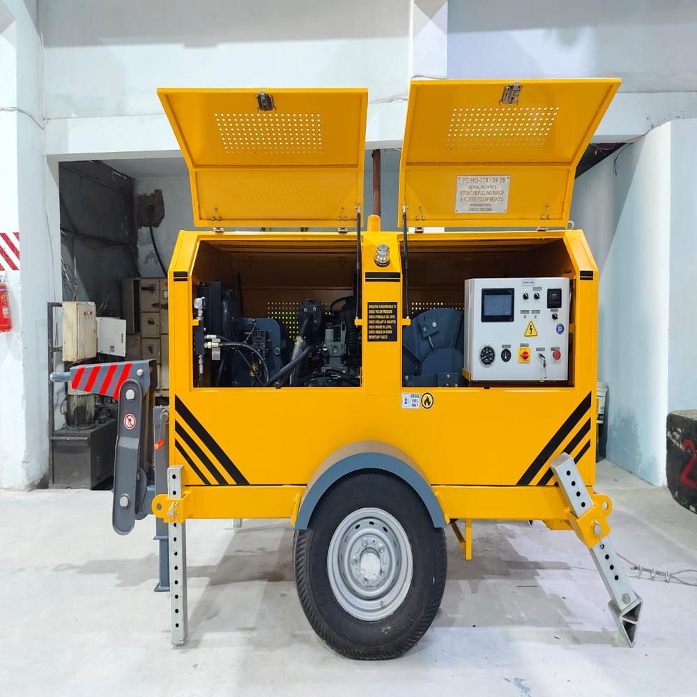 Industrial Cable Pulling Winch 