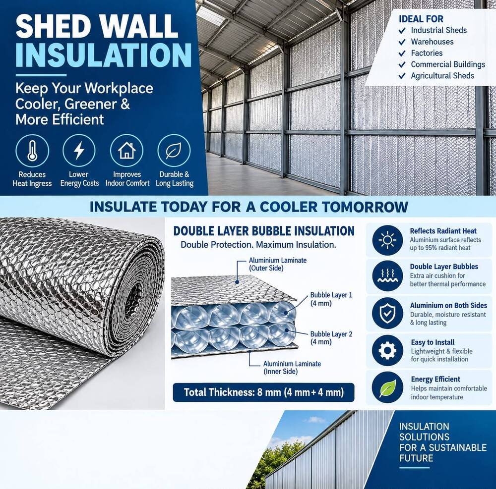 Metal Wall Insulation - Feature: Energy Efficient