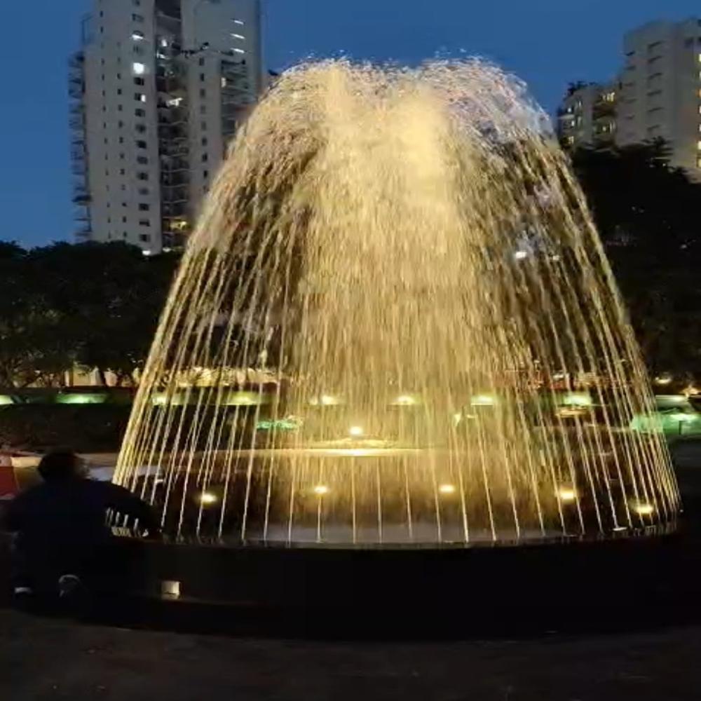 Crown fountain