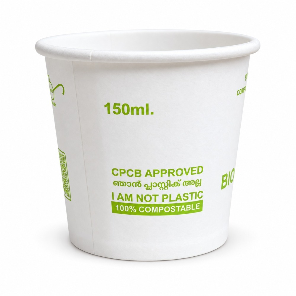 150ml Biodegradable Paper Cups