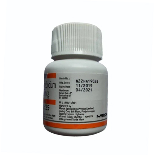 25mcg Euthyrox Levothyroxine Sodium Tablet