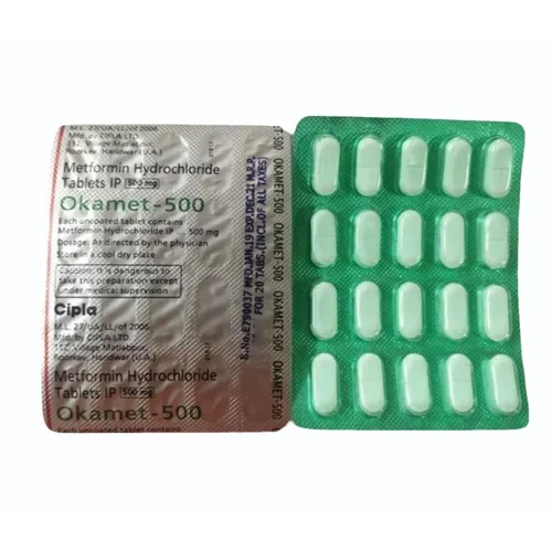 500mg Metformin Hydrochloride Tablets