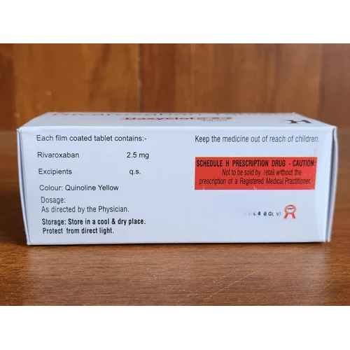 2.5mg Rivaroxaban Tablet