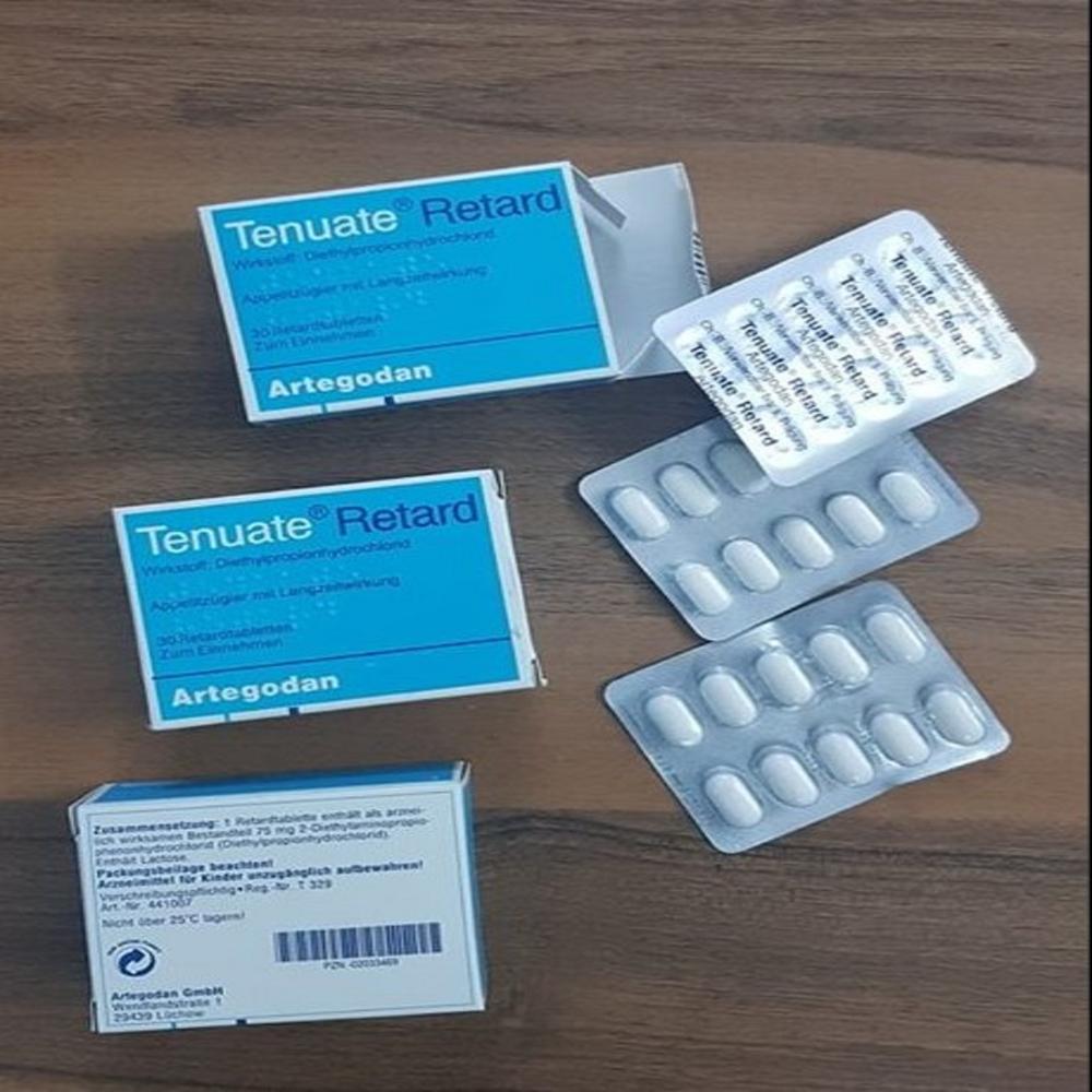 Tenuate Retard 75 mg Artegodan Tablets