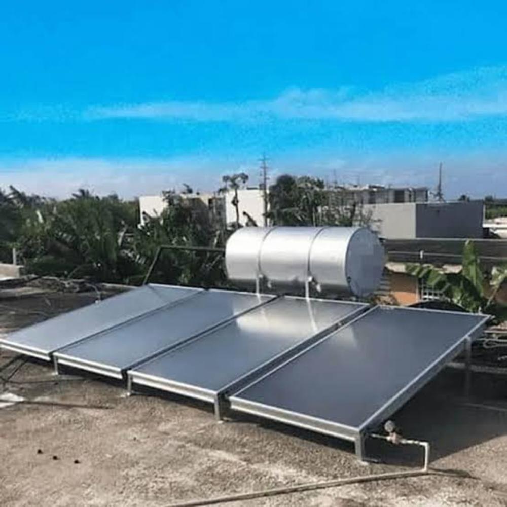 Solar Water Heating System - Color: Na
