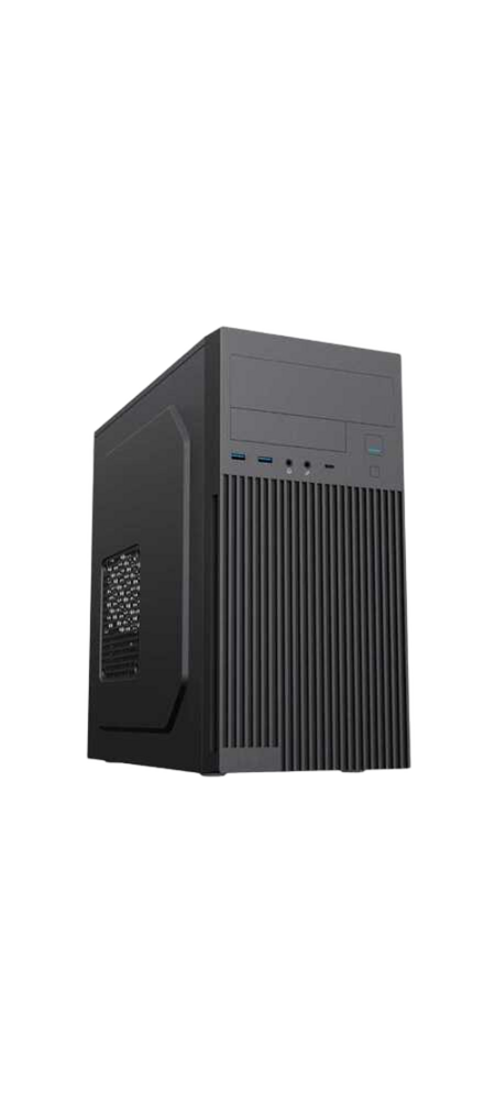 CiT Mentor Office PC Case Micro ATX, Compact USB