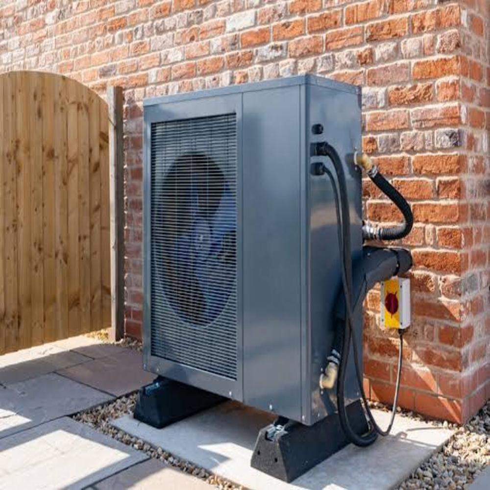 Air Source Heat Pump - Stainless Steel, Automatic Switch Mode, Multiple Cells, Max Voltage 220v | Energy Efficient, Carbon Footprint Reduction, Year-round Comfort Solution