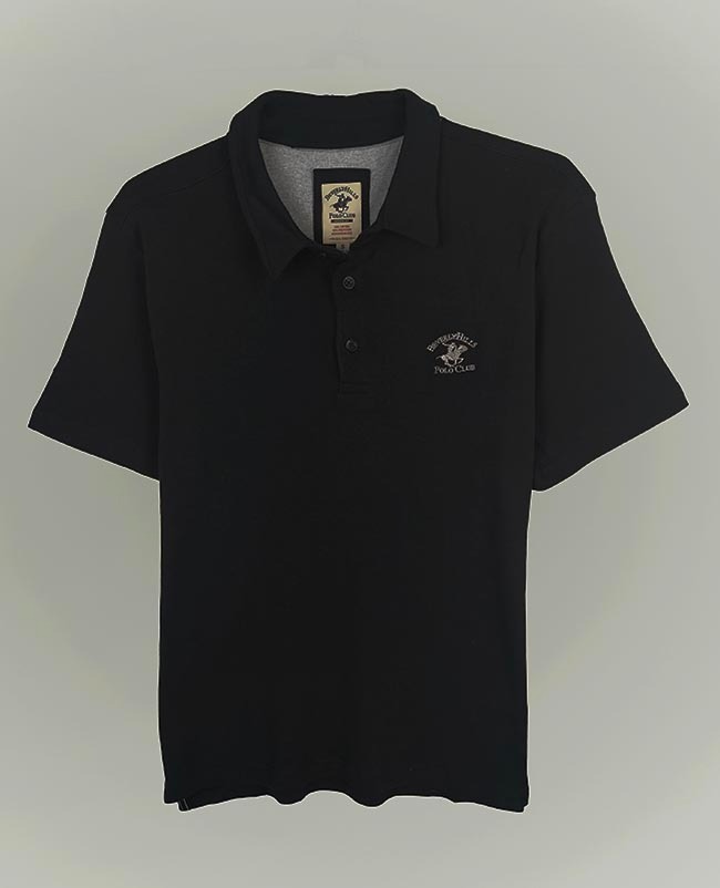 M11786 Poli Club Mens Grindled Yarn Polos - Color: Mixed