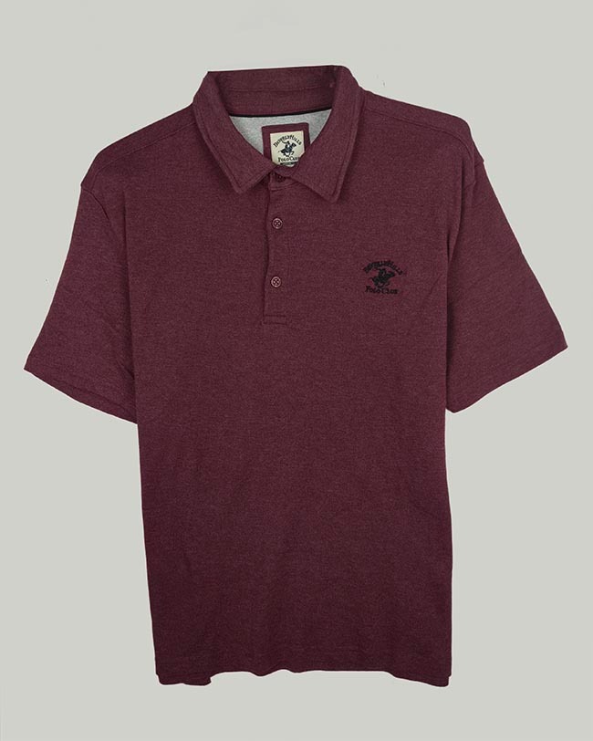 M11786 Poli Club Mens Grindled Yarn Polos
