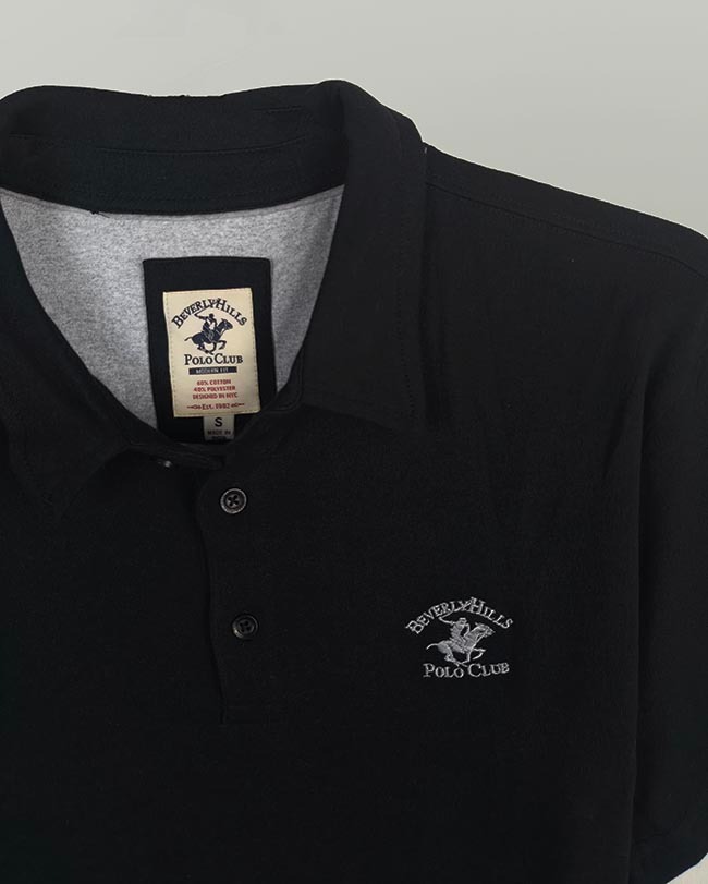 M11786 Poli Club Mens Grindled Yarn Polos