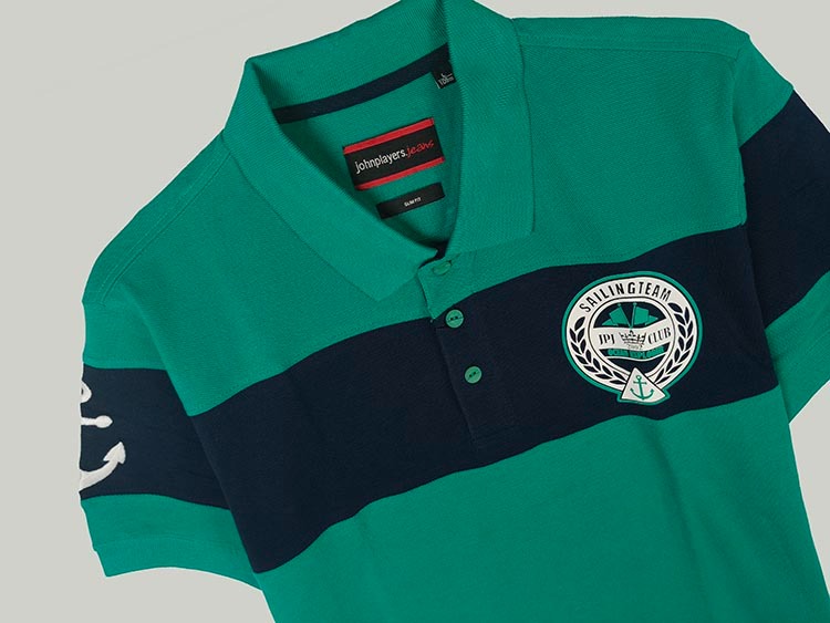 M11785 Mens Cut n Sew Polo