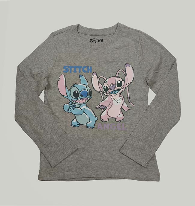G22340 Girls Long Sleeve Printed Tops