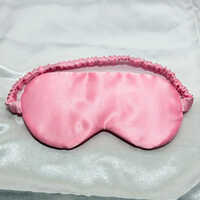 Satin Pink Eye Mask
