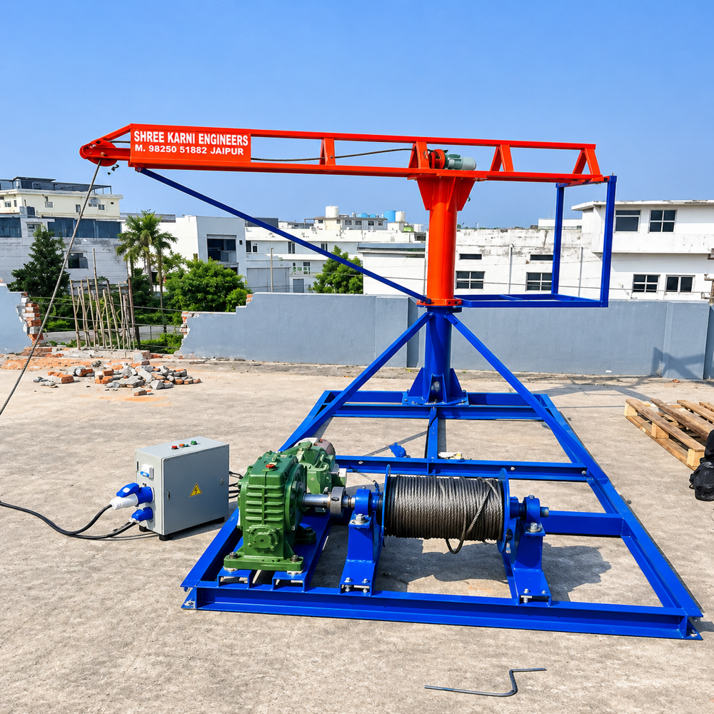 Monkey Lift Or Mini Crane 500 Kgs Capacity