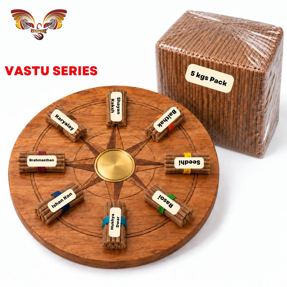 Cowdung Organic Vastu Remedy Dhoop Sticks