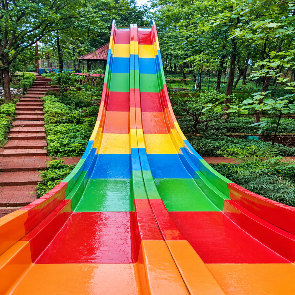 Multilane Racer Slide - Area Required: Custom Installation Area