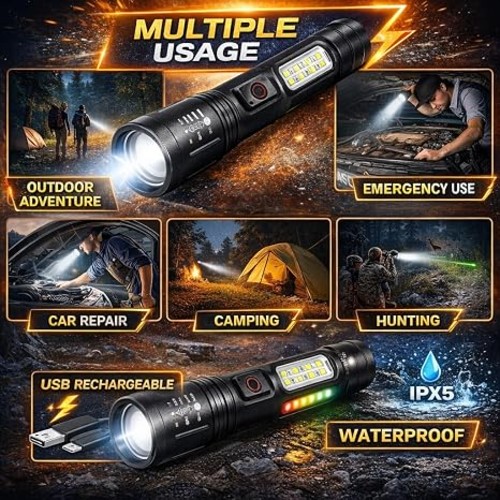 MIZUN TR32 RECHARGEABLE TORCH