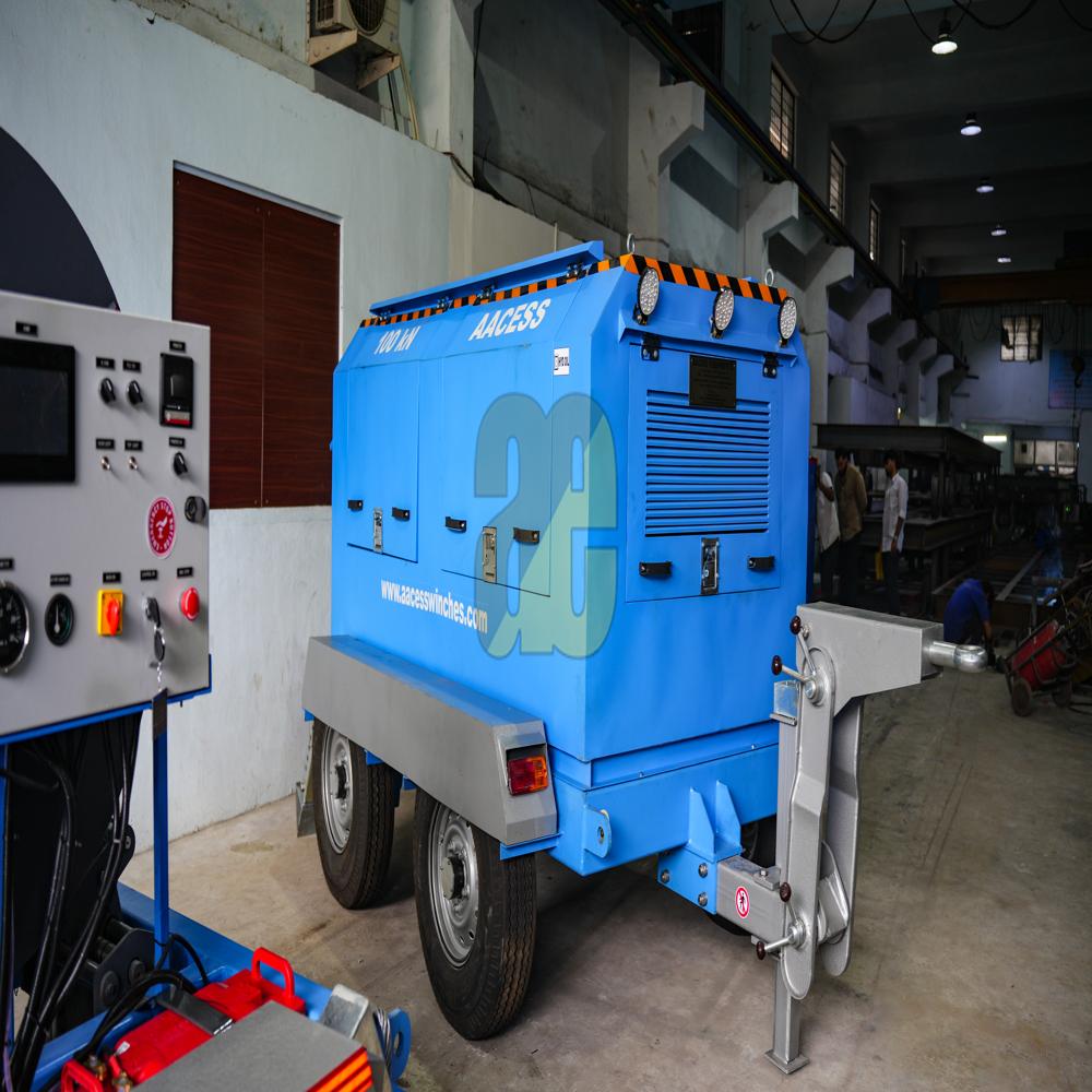 100 kN  Cable Pulling Capstan Winch