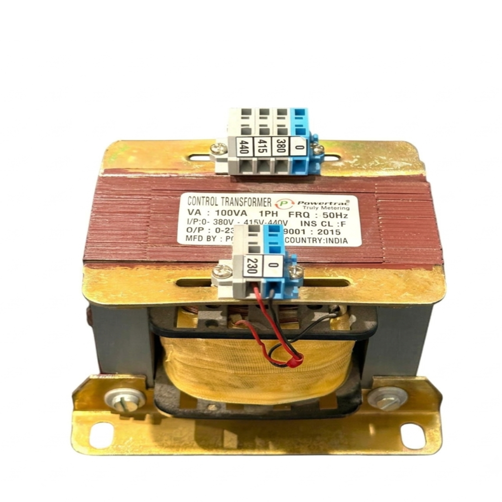 100 Va Single Phase Control Transformer - Coil Material: Copper Core