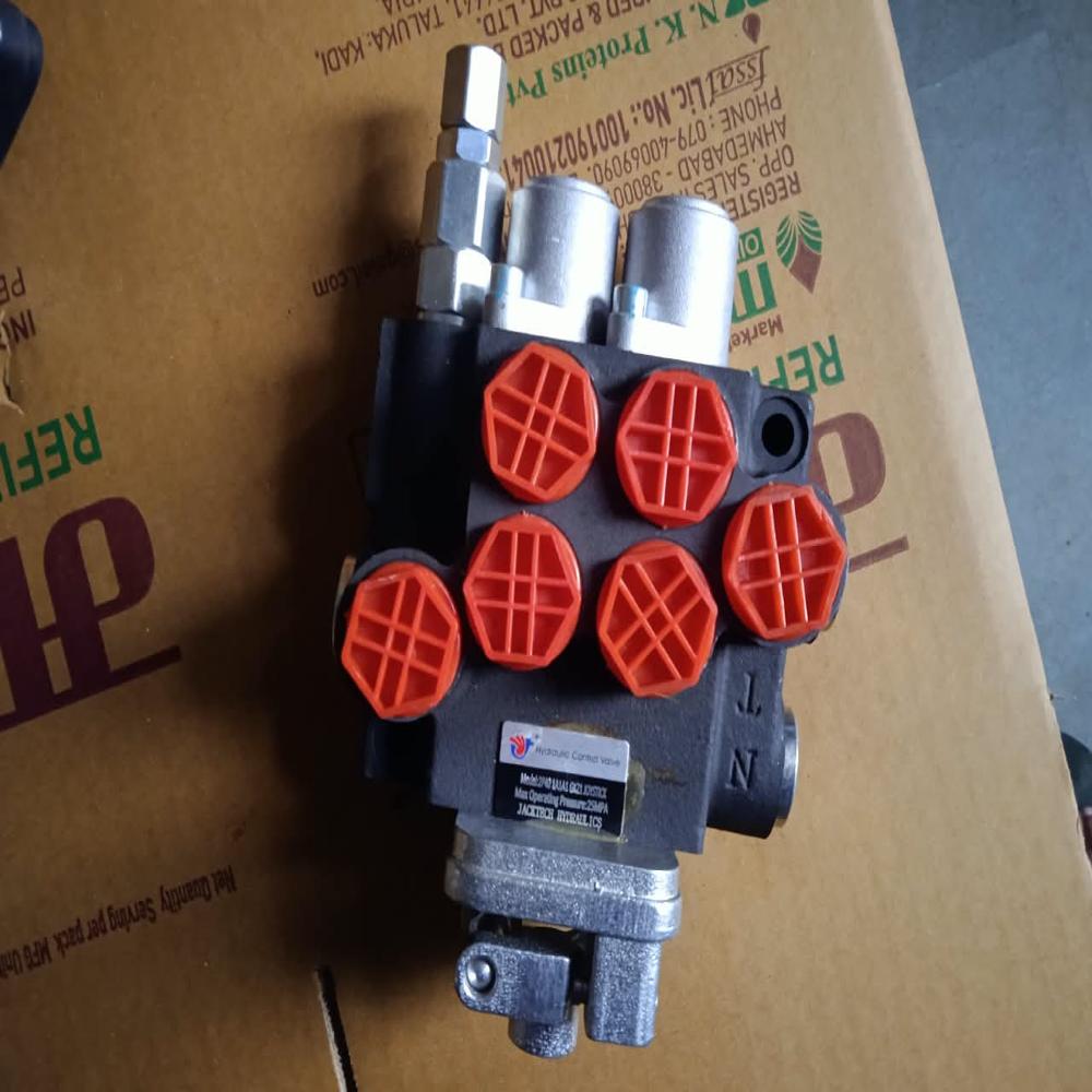 Hydraulic Mobile Control Valve - Color: Black