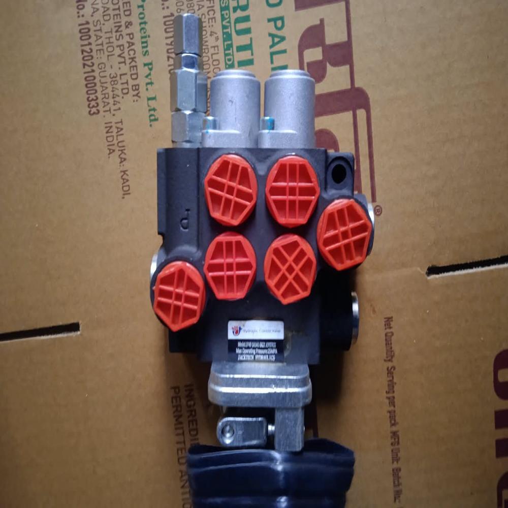 Hydraulic Mobile Control Valve - Color: Black