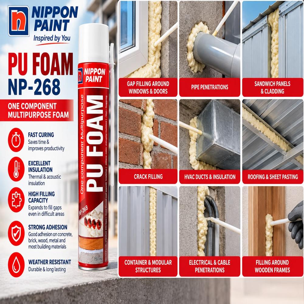 Nippon PU Foam Insulation Sealant NP 268
