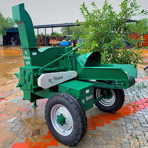 Tractor Operated 3 Outlet Chaff Cutter