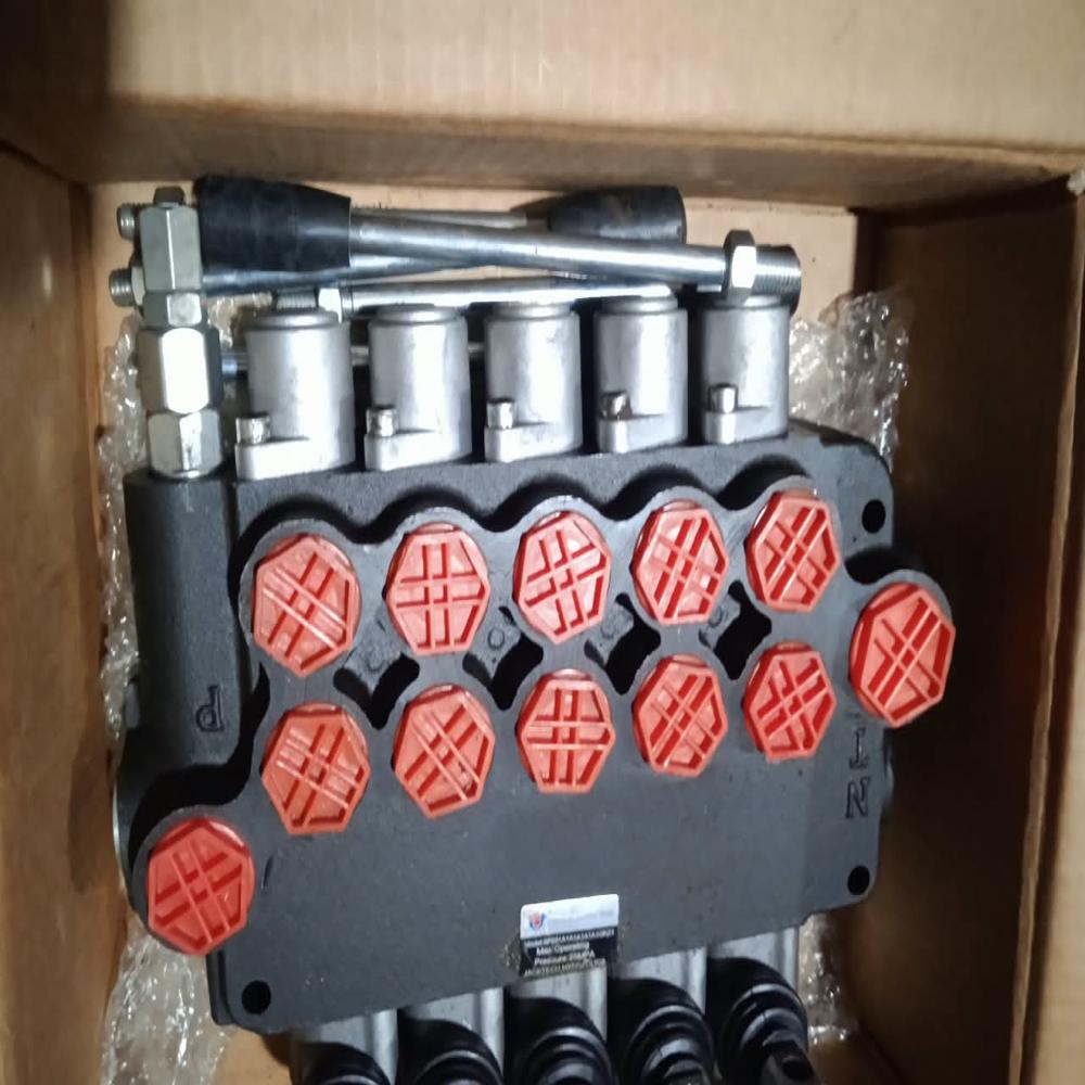 Hydraulic Mobile Control Valve - Color: Black